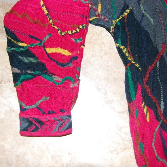 Coogi Australia Men's COOGI 3D Knit Size (L) Multicolor Sweaters Jumper Cotton - Picture 12 of 12